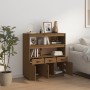 Aparador alto madera maciza de pino marrón miel 100x40x108,5 cm de vidaXL, Aparadores - Ref: Foro24-820165, Precio: 220,04 €,...