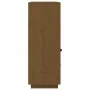 Aparador alto madera maciza de pino marrón miel 100x40x108,5 cm de vidaXL, Aparadores - Ref: Foro24-820165, Precio: 216,80 €,...