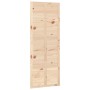 Puerta de granero madera maciza pino 80x1,8x214 cm de vidaXL, Puertas - Ref: Foro24-824628, Precio: 105,77 €, Descuento: %