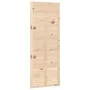 Puerta de granero madera maciza pino 80x1,8x214 cm de vidaXL, Puertas - Ref: Foro24-824628, Precio: 104,22 €, Descuento: %