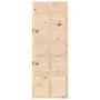 Puerta de granero madera maciza pino 80x1,8x214 cm de vidaXL, Puertas - Ref: Foro24-824628, Precio: 104,22 €, Descuento: %