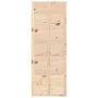 Puerta de granero madera maciza pino 80x1,8x214 cm de vidaXL, Puertas - Ref: Foro24-824628, Precio: 104,22 €, Descuento: %