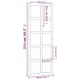 Puerta de granero madera maciza pino 80x1,8x214 cm de vidaXL, Puertas - Ref: Foro24-824628, Precio: 105,77 €, Descuento: %