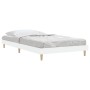 Estructura de cama madera contrachapada blanca 90x200 cm de vidaXL, Camas y somieres - Ref: Foro24-832061, Precio: 84,75 €, D...
