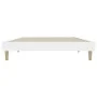 Estructura de cama madera contrachapada blanca 90x200 cm de vidaXL, Camas y somieres - Ref: Foro24-832061, Precio: 83,55 €, D...