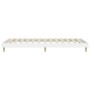 Estructura de cama madera contrachapada blanca 90x200 cm de vidaXL, Camas y somieres - Ref: Foro24-832061, Precio: 84,75 €, D...