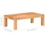 Solid acacia wood coffee table honey finish 110x60x35 cm by vidaXL, Coffee table - Ref: Foro24-289630, Price: 161,26 €, Disco...