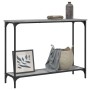 Mesa consola madera de ingeniería gris Sonoma 101x30,5x75 cm en Mesas auxiliares | Comprar online en Foru.es