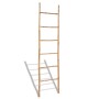 Escalera para toallas con 6 peldaños de bambú de vidaXL, Toalleros - Ref: Foro24-41496, Precio: 36,18 €, Descuento: %