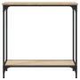 Mesa consola roble Sonoma 75x30,5x75 cm madera de ingeniería en Mesas auxiliares | Comprar online en Foru.es