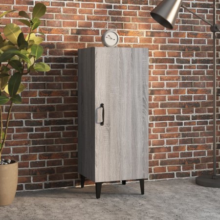 Aparador de madera contrachapada gris Sonoma 34,5x34x90 cm de vidaXL, Aparadores - Ref: Foro24-817406, Precio: 55,41 €, Descu...