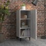 Aparador de madera contrachapada gris Sonoma 34,5x34x90 cm de vidaXL, Aparadores - Ref: Foro24-817406, Precio: 55,41 €, Descu...
