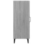 Aparador de madera contrachapada gris Sonoma 34,5x34x90 cm de vidaXL, Aparadores - Ref: Foro24-817406, Precio: 55,41 €, Descu...