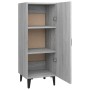 Aparador de madera contrachapada gris Sonoma 34,5x34x90 cm de vidaXL, Aparadores - Ref: Foro24-817406, Precio: 55,41 €, Descu...