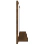 Espejo de baño madera contrachapada marrón roble 40x10,5x37 cm de vidaXL, Tocadores de baño - Ref: Foro24-815635, Precio: 25,...