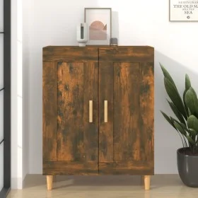 Sideboard aus geräuchertem Eichensperrholz, 69,5 x 34 x 90 cm von vidaXL, Sideboards - Ref: Foro24-817339, Preis: 68,11 €, Ra...