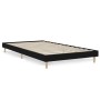 Estructura de cama madera de ingeniería negra 100x200 cm de vidaXL, Camas y somieres - Ref: Foro24-832054, Precio: 82,21 €, D...