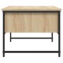 Mesa de centro madera de ingeniería roble Sonoma 101x49x39,5 cm en Mesas de centro | Comprar online en Foru.es