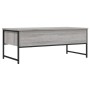 Mesa de centro madera de ingeniería gris Sonoma 101x49x39,5 cm en Mesas de centro | Comprar online en Foru.es