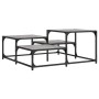 Mesa de centro madera de ingeniería gris Sonoma 87,5x87,5x40 cm en Mesas de centro | Comprar online en Foru.es