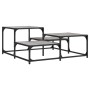 Mesa de centro madera de ingeniería gris Sonoma 87,5x87,5x40 cm en Mesas de centro | Comprar online en Foru.es