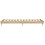Estructura de cama madera de ingeniería roble Sonoma 75x190 cm de vidaXL, Camas y somieres - Ref: Foro24-832104, Precio: 74,3...