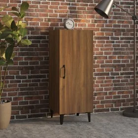 Aparador madera contrachapada marrón roble 34,5x34x90 cm de vidaXL, Aparadores - Ref: Foro24-817407, Precio: 54,46 €, Descuen...