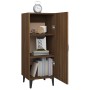 Aparador madera contrachapada marrón roble 34,5x34x90 cm de vidaXL, Aparadores - Ref: Foro24-817407, Precio: 55,12 €, Descuen...
