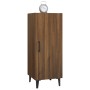 Aparador madera contrachapada marrón roble 34,5x34x90 cm de vidaXL, Aparadores - Ref: Foro24-817407, Precio: 55,12 €, Descuen...