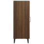 Aparador madera contrachapada marrón roble 34,5x34x90 cm de vidaXL, Aparadores - Ref: Foro24-817407, Precio: 55,12 €, Descuen...