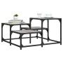 Mesa de centro madera de ingeniería gris Sonoma 68x68x40 cm en Mesas de centro | Comprar online en Foru.es