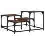 Mesa de centro madera de ingeniería roble marrón 68x68x40 cm en Mesas de centro | Comprar online en Foru.es