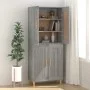 Sideboard aus grauem Sonoma-Sperrholz, 69,5 x 34 x 90 cm von vidaXL, Sideboards - Ref: Foro24-817340, Preis: 70,36 €, Rabatt: %