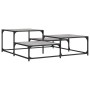 Mesa de centro madera de ingeniería gris Sonoma 107x107x40 cm en Mesas de centro | Comprar online en Foru.es