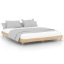 Estructura de cama madera de ingeniería roble Sonoma 120x200 cm de vidaXL, Camas y somieres - Ref: Foro24-832048, Precio: 93,...