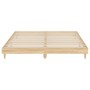 Estructura de cama madera de ingeniería roble Sonoma 120x200 cm de vidaXL, Camas y somieres - Ref: Foro24-832048, Precio: 93,...