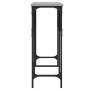 Mesa consola madera de ingeniería gris Sonoma 140x29x75 cm en Mesas auxiliares | Comprar online en Foru.es