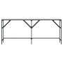 Mesa consola madera de ingeniería gris Sonoma 180x29x75 cm en Mesas auxiliares | Comprar online en Foru.es