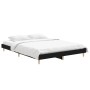 Estructura de cama madera de ingeniería negra 140x190 cm de vidaXL, Camas y somieres - Ref: Foro24-832070, Precio: 113,11 €, ...