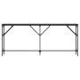 Mesa consola madera de ingeniería negro 180x23x75 cm en Mesas auxiliares | Comprar online en Foru.es