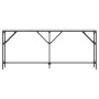 Mesa consola madera de ingeniería gris Sonoma 180x23x75 cm en Mesas auxiliares | Comprar online en Foru.es