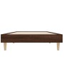 Estructura de cama madera de ingeniería roble marrón 75x190 cm de vidaXL, Camas y somieres - Ref: Foro24-832108, Precio: 75,3...