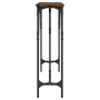 Mesa consola madera de ingeniería roble ahumado 140x23x75 cm en Mesas auxiliares | Comprar online en Foru.es
