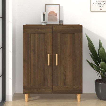 Aparador madera contrachapada marrón roble 69,5x34x90 cm de vidaXL, Aparadores - Ref: Foro24-817341, Precio: 69,77 €, Descuen...