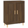Aparador madera contrachapada marrón roble 69,5x34x90 cm de vidaXL, Aparadores - Ref: Foro24-817341, Precio: 69,77 €, Descuen...