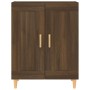 Aparador madera contrachapada marrón roble 69,5x34x90 cm de vidaXL, Aparadores - Ref: Foro24-817341, Precio: 69,77 €, Descuen...