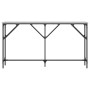 Mesa consola madera de ingeniería gris Sonoma 140x23x75 cm en Mesas auxiliares | Comprar online en Foru.es