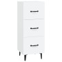 Aparador madera de ingeniería blanco 34,5x34x90 cm de vidaXL, Aparadores - Ref: Foro24-812348, Precio: 62,35 €, Descuento: %