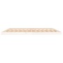 Estructura de cama de madera maciza de pino blanco 200x200 cm de vidaXL, Camas y somieres - Ref: Foro24-823425, Precio: 113,3...