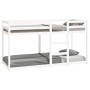 Litera de madera maciza de pino 80x200 cm de vidaXL, Camas y somieres - Ref: Foro24-821650, Precio: 145,37 €, Descuento: %